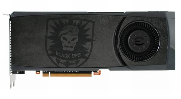 EVGA, GeForce GTX 580 Black Ops modelini satışa sundu