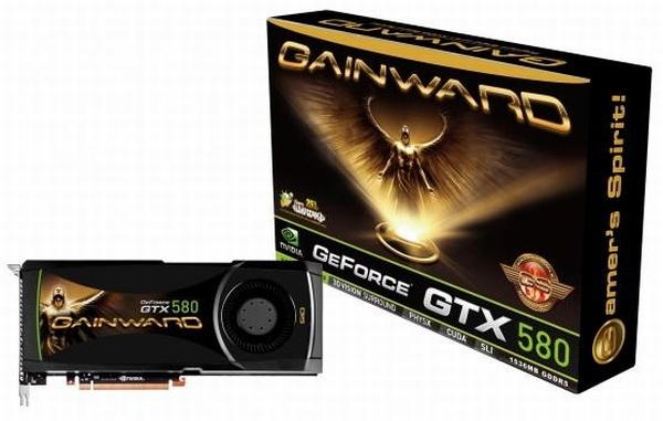 Gainward çıkışı hız aşırtmalı GeForce GTX 580 Golden Sample modelini satışa sundu