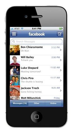 Facebook'dan yeni mesajlaşma sistemi ve @facebook.com uzantılı mail servisi
