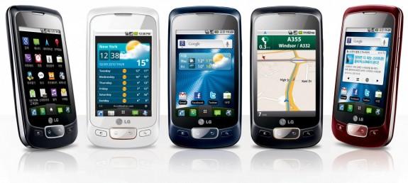 LG'nin Android 2.2'li telefonu Optimus One bir milyon barajını aştı