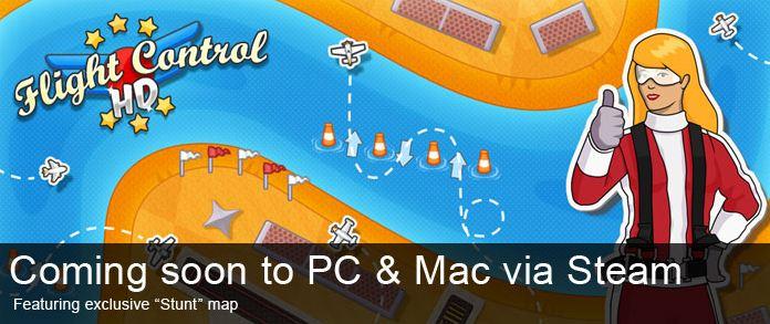 Flight Control HD, Steam üzerinden PC ve Mac kullanıcılarıyla buluşmaya hazırlanıyor