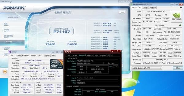 GeForce GTX 580'nin dört tanesiyle 3DMark Vantage'da dünya rekoru el değiştirdi