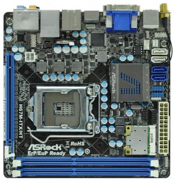 ASRock, Intel'in yeni nesil Sandy Bridge işlemcileri için Mini-ITX anakart hazırladı