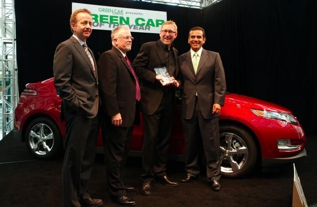 Green Car of the Year ödülünü Chevrolet Volt kazandı