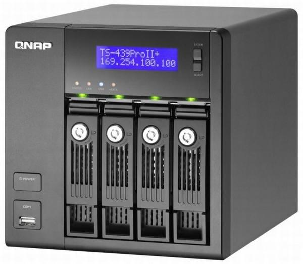QNAP'dan iki yeni ağ depolama sunucusu: TS-239 Pro II+ ve TS-439 Pro II+
