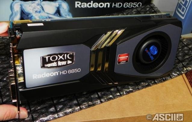 Sapphire, Radeon HD 6850 Toxic Edition modelini satışa sundu