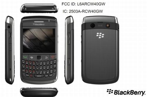 BlackBerry 8980 görüntülendi