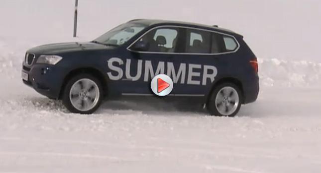 BMW, kış lastiklerinin önemini anlatan bir video yayınladı