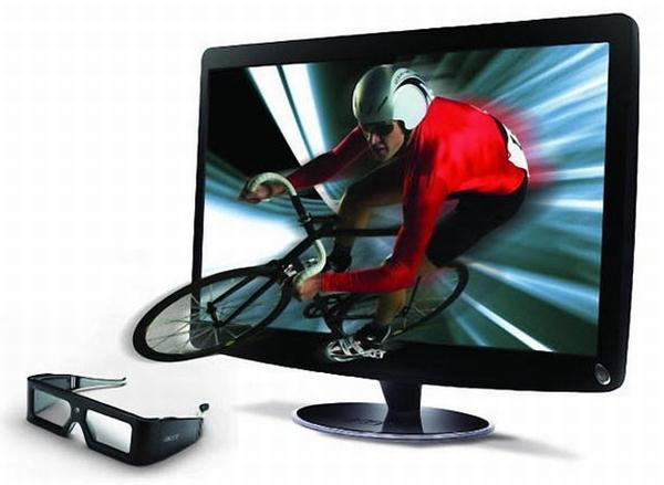 Acer 3D destekli yeni monitörü HS244HQ'ü satışa sunuyor