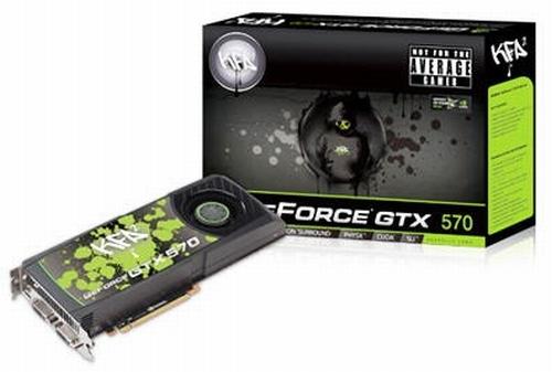 KFA2, GeForce GTX 570 modelini duyurdu