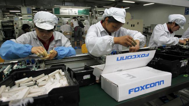 Foxconn'un çalışan sayısı bir milyonu geçti