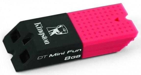 Kingston, DataTraveler Mini Fun G2 serisi USB belleklerini duyurdu