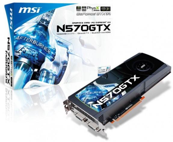 MSI, GeForce GTX 570 modeliyle birlikte 3DMark 11 vermeye başladı