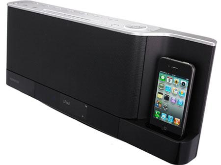 Kenwood'dan iPhone/iPod dock üniteli ses sistemi: CLX-70