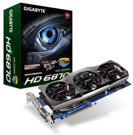 Gigabyte WindForce 3X soğutuculu Radeon HD 6870 modelini tanıttı