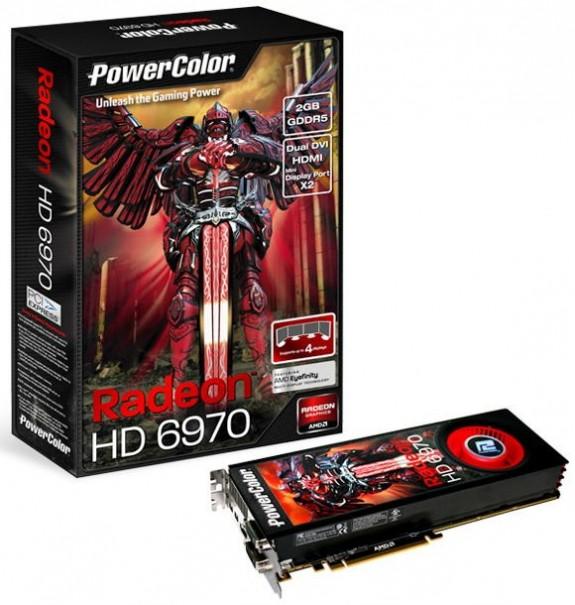 PowerColor Radeon HD 6950 ve Radeon HD 6970 modellerini satışa sunuyor