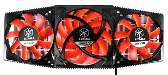 Inno3D, GeForce GTX 500 serisi için hazırladığı üç fanlı özel soğutucusunu tanıttı