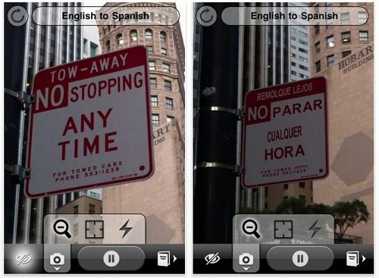 Kamera ile gerçek zamanlı tercüme yapabilen Word Lens AppStore'da