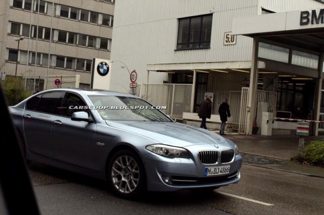 2012 BMW 5-Series Hybrid kameralara yakalandı