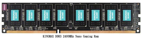 Kingmax 2400MHz'de çalışan nano teknolojili DDR3 bellek modülünü tanıttı