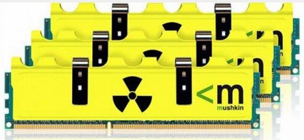 Mushkin'den Radioactive serisi iki yeni DDR3 bellek kiti