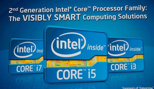Intel'in Sandy Bridge tabanlı tüm mobil işlemcileri HD G3000 entegre grafik birimiyle geliyor