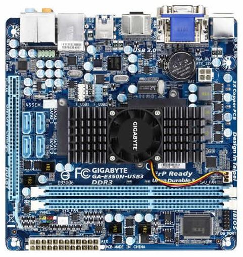 Gigabyte, AMD Fusion işlemcili Mini-ITX anakartını duyurdu