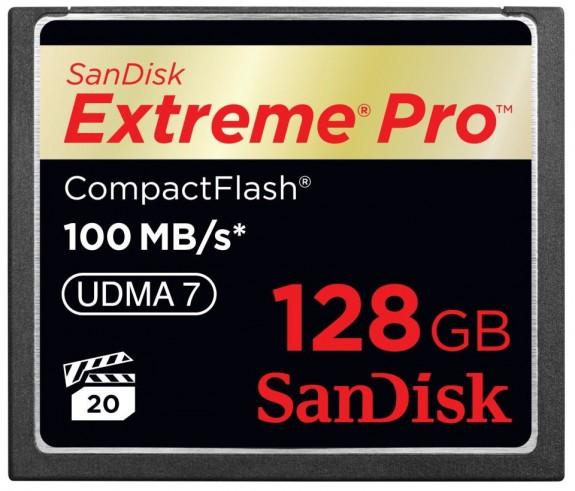 SanDisk'ten yüksek performanslı CompactFlash bellek kartı: Extreme Pro