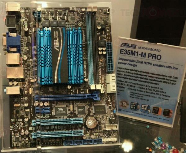 Asus, AMD Fusion işlemcili Micro-ATX anakart hazırladı