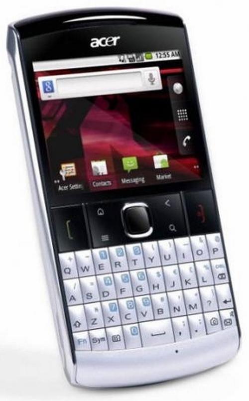 Acer QWERTY klavyeli Android telefonu beTouch E210'u tanıttı