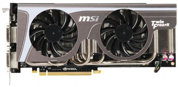 MSI özel tasarımlı ve hız aşırtmalı GeForce GTX 570 modelini duyurdu