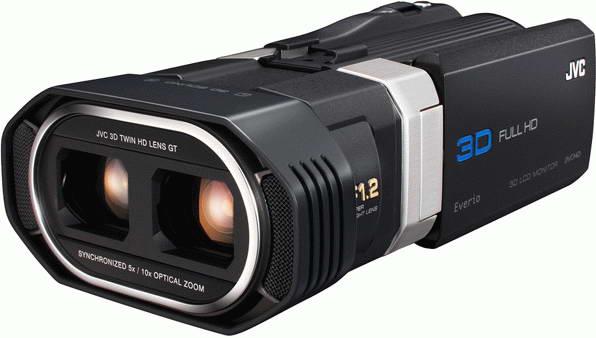 JVC'nin Full HD 3D video kaydı yapabilen yeni kamerası Mart ayında satışa sunuluyor