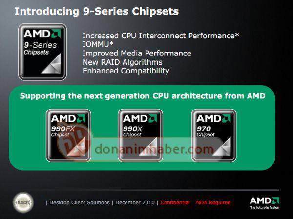 DH Özel: AMD'nin Bulldozer işlemcileri için hazırladığı 9 serisi yeni çipsetler detaylandı