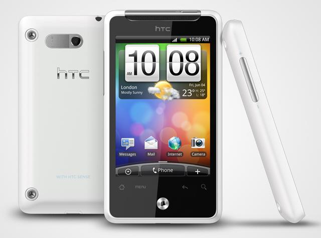 Android'li HTC Gratia'nın beyaz renkli versiyonu şubatta İngiltere'ye giriş yapıyor