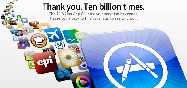 Apple: On milyar kere teşekkürler...