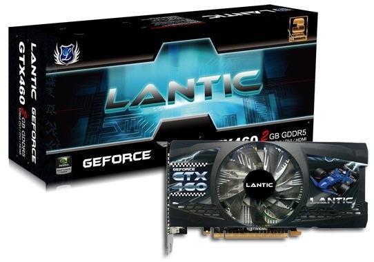 Lantic 2GB GDDR5 bellekli GeForce GTX 460 modelini duyurdu