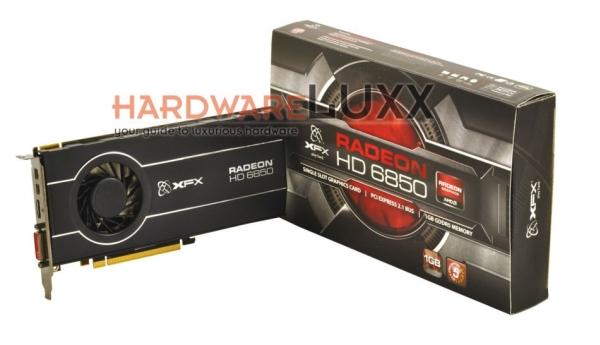 XFX tek slot tasarımlı Radeon HD 6850 modelini kullanıma sunuyor
