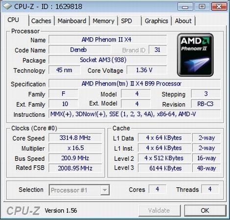 AMD'den iş dünyasına özel yeni işlemci: Phenom II X4 B99