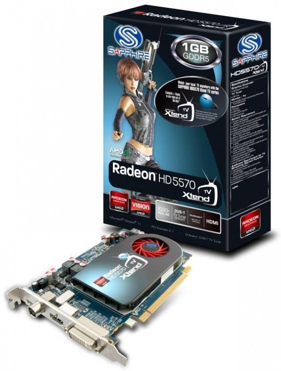 Sapphire, Radeon HD 5570 XtendTV modelini duyurdu