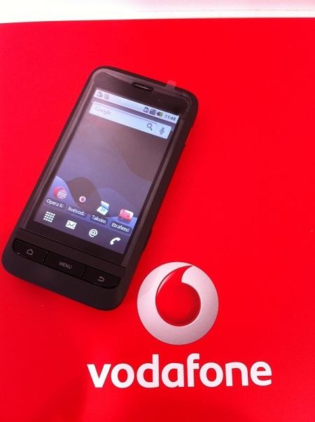 Vodafone, Android'li akıllı telefonu 