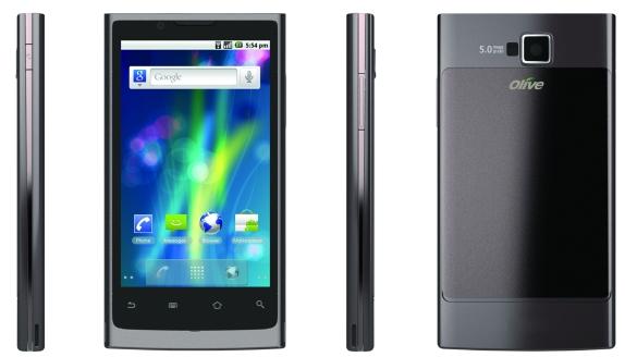 OliveSmart VS-300; 1 GHz işlemcili ve Android 2.3 işletim sistemli telefon