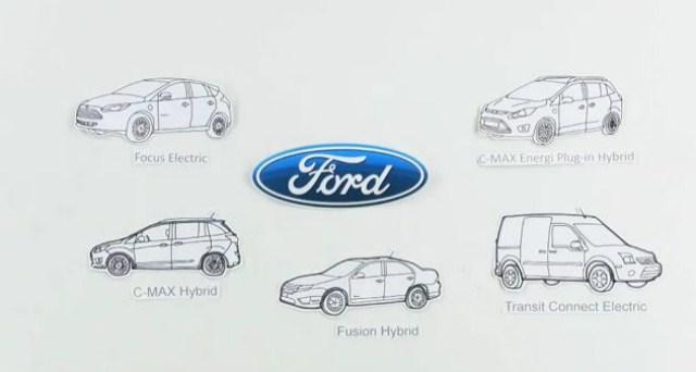 Ford, yeni yayınladığı videoda elektrikli otomobil çeşitlerini karşılaştırıyor