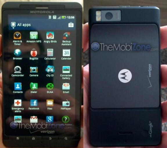 İşte Motorola'nın yeni telefonu Droid X2: Çift çekirdekli Tegra 2 işlemci ve 1GB RAM!