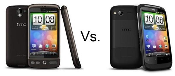 Rakamlarla HTC Desire S ve HTC Desire karşılaştırması