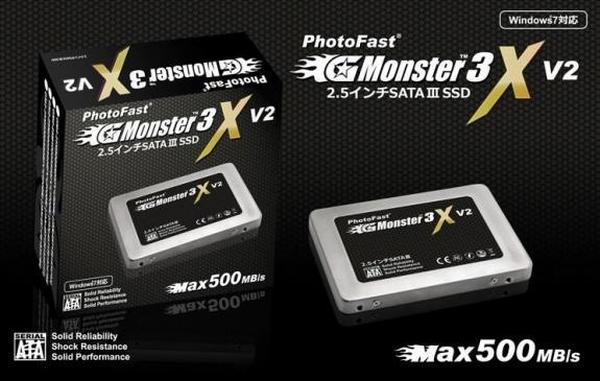 PhotoFast, GMonster3 XV2 serisi SATA-III destekli yeni SSD modellerini duyurdu