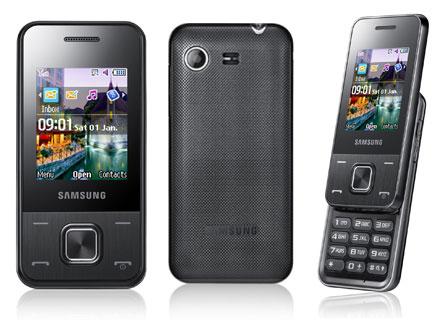 Samsung'dan kızaklı ve alt segment cep telefonu: E2330