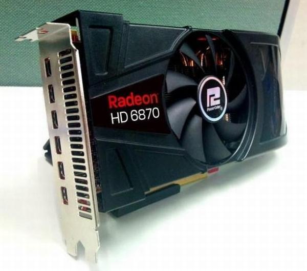 PowerColor 6 monitöre destek sunan Radeon HD 6870 Eyefinity 6 modelini hazırlıyor