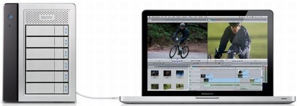 Promise Pegasus; MacBook Pro'lar için Thunderbolt teknolojili depolama sürücüsü