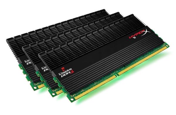 Kingston'dan Intel'in Bloomfield platformu için HyperX T1 Black serisi üç yeni bellek kiti