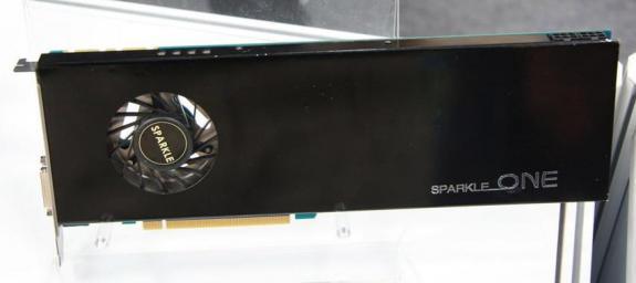 Sparkle tek slot tasarımlı GeForce GTX 570 modelini gösterdi